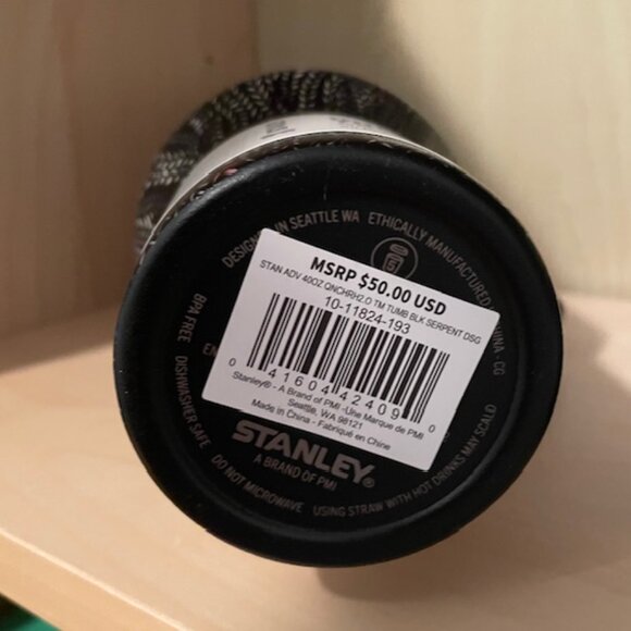 NEW Stanley Water Bottle 40 Oz Quencher H2.0 FlowState™ Tumbler Black NEW $50 - Picture 8 of 11